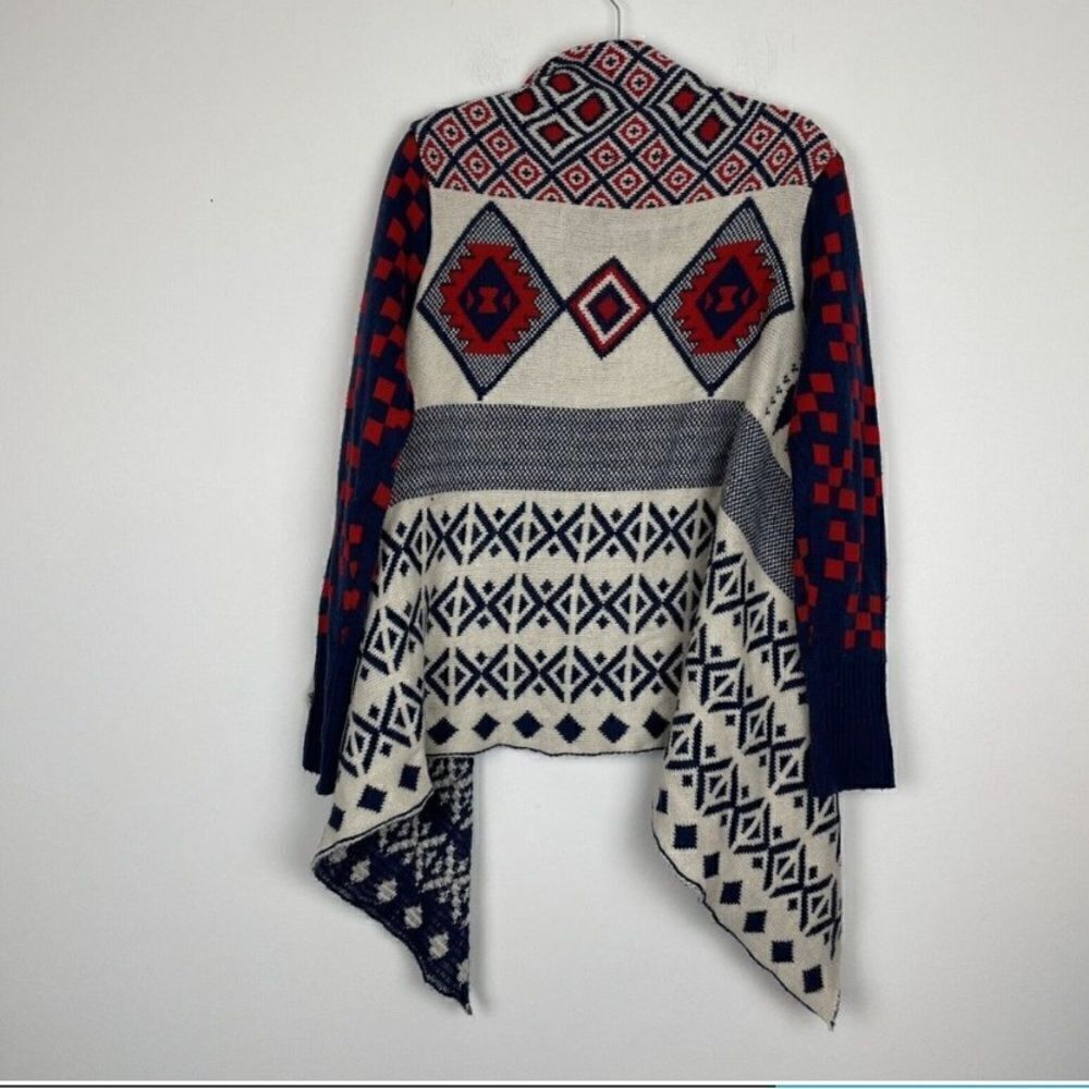 Double Zero Aztec print cardigan size M - Picture 2 of 12